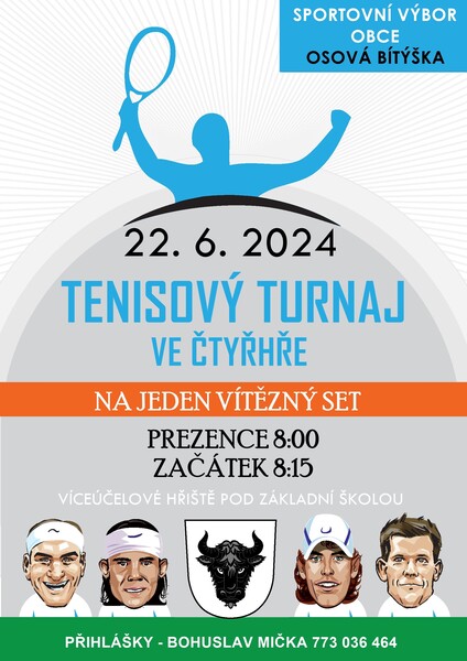 Tenis turnaj 2024